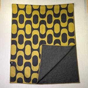 Nomadix Towel Yoga Beach Bath Gold Charcoal Retro USA Towel OWN LESS DO MORE EUC